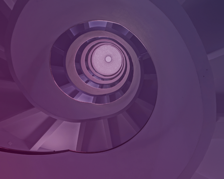 Winding staircase